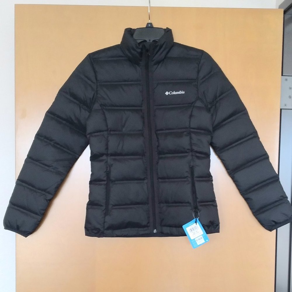 🆕Columbia Women's McKay Lake 2.0 Down Puffer Winter Short Jacket, XS-Black - Picture 1 of 7